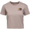 Black Diamond Faded Crop Tee - Women's