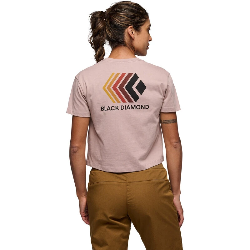 Black Diamond Faded Crop Tee - Women's - Image 5