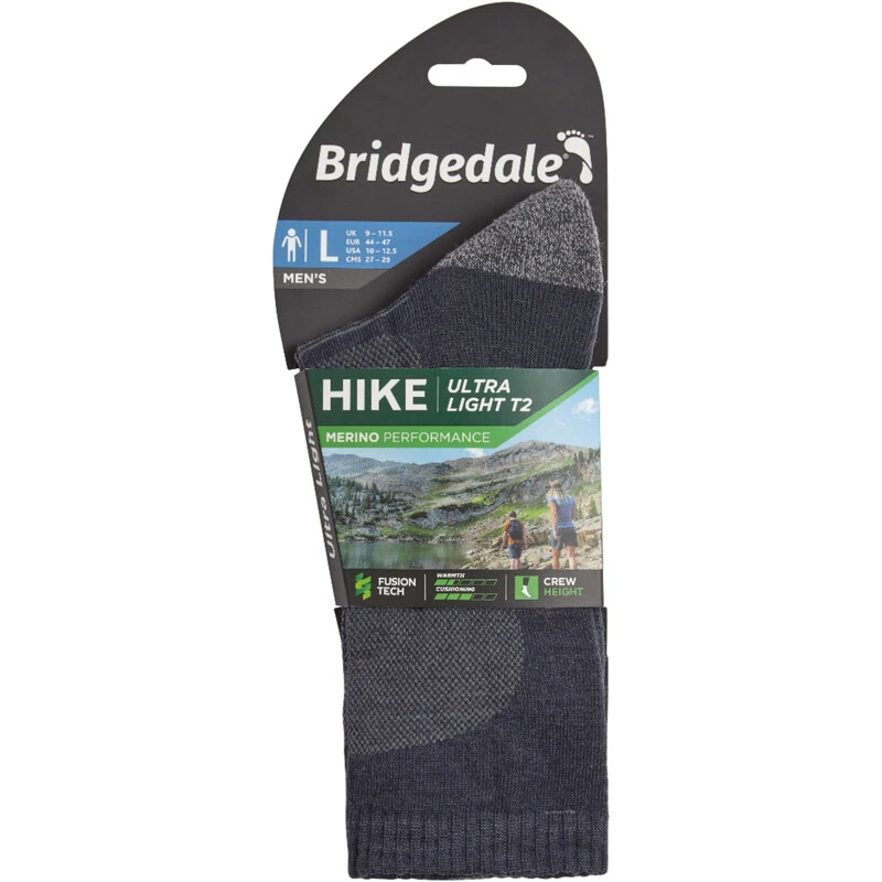 Bridgedale HIKE Ultra Light Merino Endurance Men's Socks - Image 7