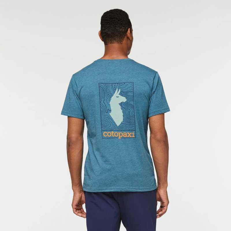 Cotopaxi Llama Map Organic T-Shirt - Men's - Image 4
