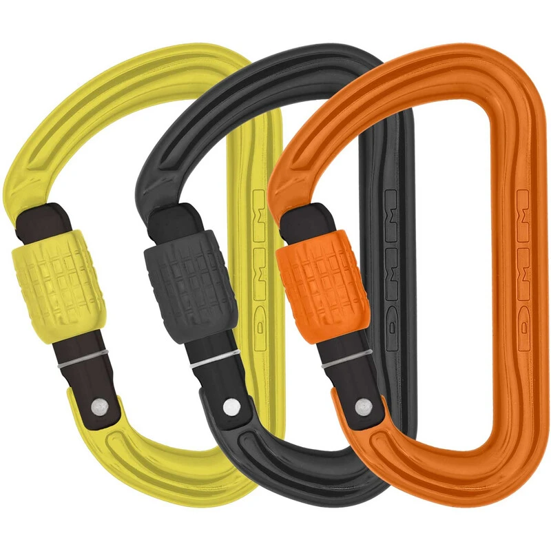 DMM Shadow Screwgate Karabiner 3 Pack - Image 2