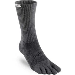 Injinji Trail Midweight Crew Toe Socks