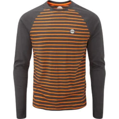 MOON Striped Bamboo Tech Long Sleeve - Men's